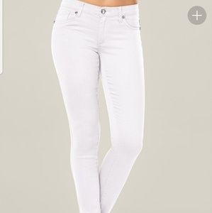 Jenny of Boston white jeggings/leggings
